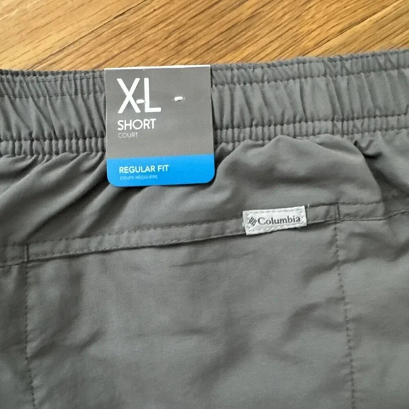 Columbia Sandy River Woman’s Shorts Solid Kakhi 3" Inseam Swim Casual Size XL - Picture 6 of 6